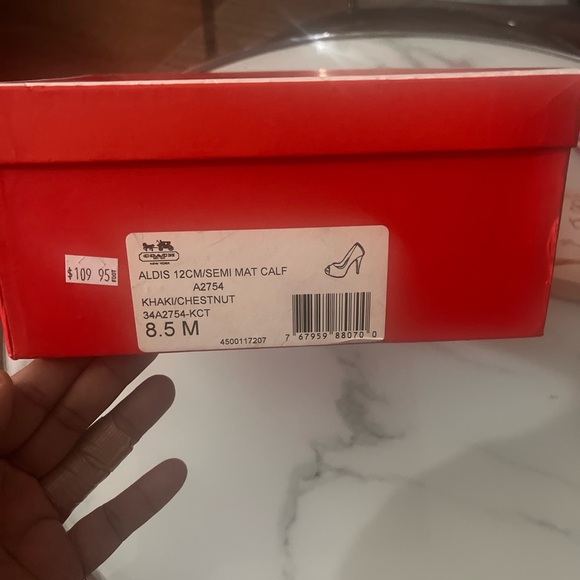 Coach##Never Worn*** Coach shoes - Picture 6 of 6